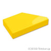 ウェッジタイル 1 x 2 - 左：[Yellow / イエロー]