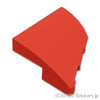 カーブ ウェッジ 2×2×2/3 - 左：[Red / レッド]