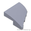 カーブ ウェッジ 2×2×2/3 - 左：[Light Bluish Gray / グレー]