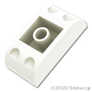 LEGO® パーツ 6461062 逆 ダブル カーブ スロープ - 4 x 2：[White / ホワイト] 5174-001 