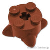 ラウンドブロック 2 x 2 - 4足：[Reddish Brown / ブラウン]
