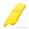 カーブ ウェッジ 4 x 1 - 左：[Yellow / イエロー]