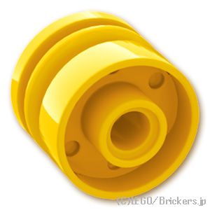 LEGO® パーツ 4490142/6109681 ホイール - 18 x 14：[Yellow / イエロー] 55981-024 