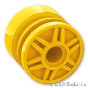 LEGO® パーツ 4490142/6109681 ホイール - 18 x 14：[Yellow / イエロー] 55981-024