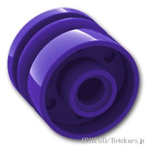 LEGO® パーツ 6187077/6327074 ホイール - 18 x 14：[Dark Purple / ダークパープル] 55981-268 