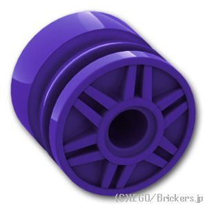LEGO® パーツ 6187077/6327074 ホイール - 18 x 14：[Dark Purple / ダークパープル] 55981-268