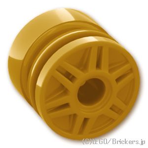 LEGO® パーツ 4495991/6054532/6109685 ホイール - 18 x 14：[Pearl Gold / パールゴールド] 55981-297