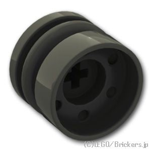 LEGO® パーツ 4517737 ホイール - 18 x 14 - 十字穴：[Black / ブラック] 55982-026 