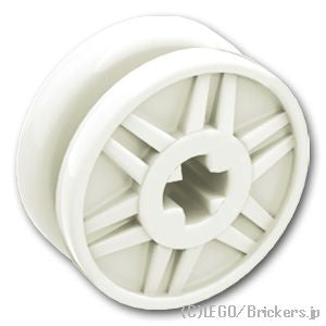 LEGO® パーツ 6013484 ホイール - 18 x 8：[White / ホワイト] 56903-001