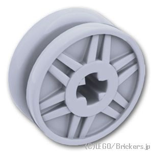 LEGO® パーツ 6357599 ホイール - 18 x 8：[Light Bluish Gray / グレー] 56903-194