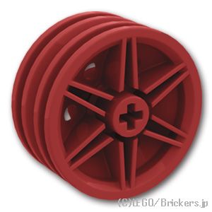 LEGO® パーツ 6191986 ホイール - 30 x 14：[Dark Red / ダークレッド] 56904-154