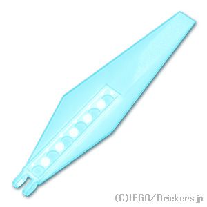 LEGO® パーツ 6471618/6514337 ヒンジ プレート 3 x 12 アングルサイド- ロック：[Satin Tr - Lt Blue / サテントランスライトブルー] 57906-362 