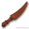 剣 - サイズ(クリップ付き)：[Reddish Brown / ブラウン]