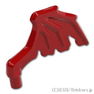 LEGO® レゴ パーツ 6524971 ボロボロの羽 - ミニフィグウェア：[Dark Red / ダークレッド] 5984-154 
