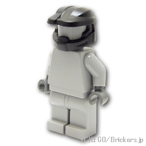 LEGO® パーツ パワードアサルトヘルメット：[Black / ブラック] cp-bf-00702-29-026 