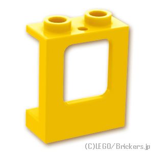 LEGO® パーツ 4521134/6153842/6249279 ウィンドウ 1 x 2 x 2 - 飛行機：[Yellow / イエロー] 60032-024 