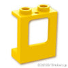 ウィンドウ 1 x 2 x 2 - 飛行機：[Yellow / イエロー]