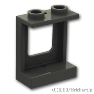 LEGO® パーツ 4507687/4539128 ウィンドウ 1 x 2 x 2 - 飛行機：[Black / ブラック] 60032-026 