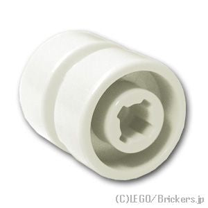 LEGO® パーツ 4170457 ホイール - 11.5 x 12 - ワイド：[White / ホワイト] 6014b-001 