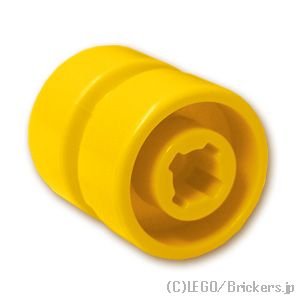 LEGO® パーツ 4170460 ホイール - 11.5 x 12 - ワイド：[Yellow / イエロー] 6014b-024 