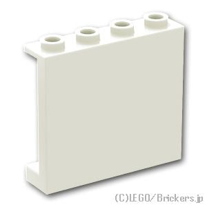 LEGO® パーツ 4558208 パネル 1 x 4 x 3 - サイドサポート：[White / ホワイト] 60581-001 