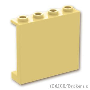 LEGO® パーツ 6146877 パネル 1 x 4 x 3 - サイドサポート：[Tan / タン] 60581-005 