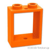 ウィンドウ フレーム 1 x 2 x 2：[Orange / オレンジ]