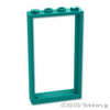 ドア フレーム 1 x 4 x 6：[Dark Turquoise / ダークターコイズ]