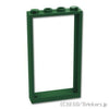 ドア フレーム 1 x 4 x 6：[Dark Green / ダークグリーン]
