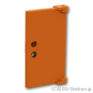 LEGO® パーツ 6374054/6428822 ドア 1 x 2 x 3 - ハンドル：[Dark Orange / ダークオレンジ] 60614-038 