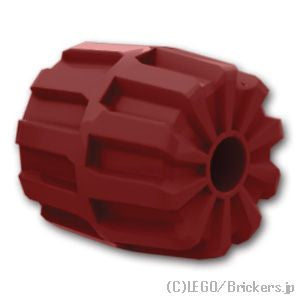 LEGO® パーツ 6298942 ハードホイール - 22 x 24 スモール：[Dark Red / ダークレッド] 6118-154