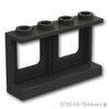 ウィンドウ 1 x 4 x 2 - 飛行機：[Black / ブラック]
