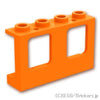 ウィンドウ フレーム 1 x 4 x 2：[Orange / オレンジ]