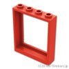 ドア フレーム 1 x 4 x 4 - リフト：[Red / レッド]