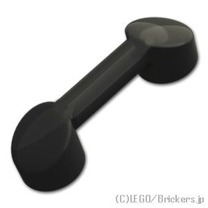 LEGO® パーツ 4224675/6151289/619026 バー 1 x 3 - 受話器：[Black / ブラック] 6190-026