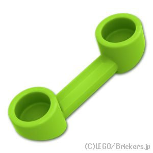 LEGO® パーツ 4556498 バー 1 x 3 - 受話器：[Lime / ライム] 6190-119 