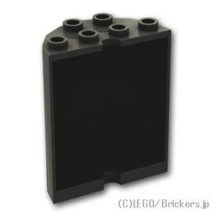 LEGO® パーツ 4119621/4588026/6195295/621826 シリンダー ハーフ 2 x 4 x 4：[Black / ブラック] 6259-026 