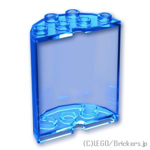 レゴ パーツ 6422707 シリンダー ハーフ 2 x 4 x 4：[Tr,Blue / トランスブルー] 6259-043 の商品ページ｜LEGOパーツのブリッカーズ