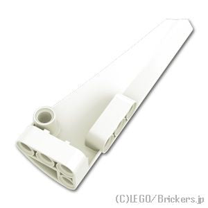 LEGO® パーツ 4558797 テクニック パネル フェアリング #6：[White / ホワイト] 64393-001 