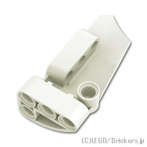 LEGO® パーツ 4547581 テクニック パネル フェアリング #3：[White / ホワイト] 64683-001 