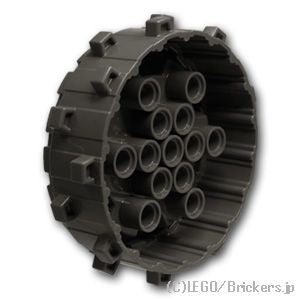 LEGO® パーツ 6250304 ハードホイール - スモールクリート：[Pearl Dk,Gray / パールダークグレー] 64711-148 