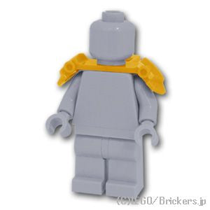LEGO® パーツ 6320673/6347776 ミニフィグ アーマー - ショルダーパッドと2刀の鞘：[Pearl Gold / パールゴールド] 65183-297 