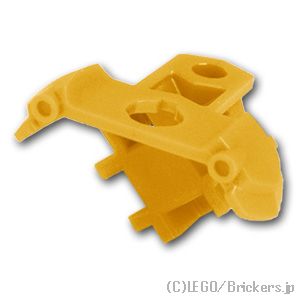 LEGO® パーツ 6320673/6347776 ミニフィグ アーマー - ショルダーパッドと2刀の鞘：[Pearl Gold / パールゴールド] 65183-297