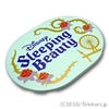 タイル 6 x 8 オーバル - 'Disney Sleeping Beauty'：[Light Aqua / ライトアクア]