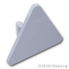 標識 2 x 2 - トライアングル：[Light Bluish Gray / グレー]