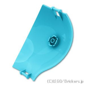 LEGO® パーツ 6521405 パネル 10 x 4 x 13 - バーハンドル：[Md,Azure / ミディアムアズール] 65783-156 