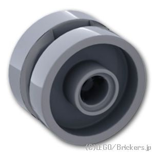 LEGO® パーツ 6290261/6442368 ホイール - 18 x 12 - ブレーキロータードット：[Flat Silver / フラットシルバー] 66727-179 