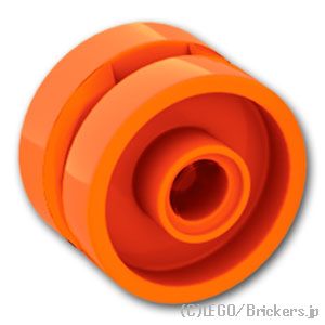 ホイール - 18 x 12 - ブレーキロータードット：[Reddish Orange / レディッシュオレンジ ]