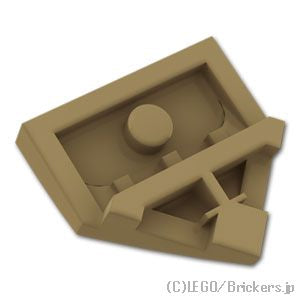 ウェッジ 2 x 2：[Dark Tan / ダークタン]