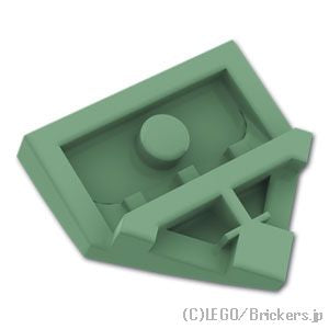 LEGO® パーツ 6416005 ウェッジ 2 x 2：[Sand Green / サンドグリーン] 66956-151 